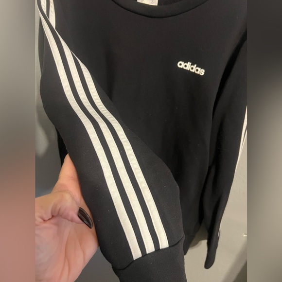 Adidas 3 Stripe Women’s Sweat Shirt - Picture 5 of 6